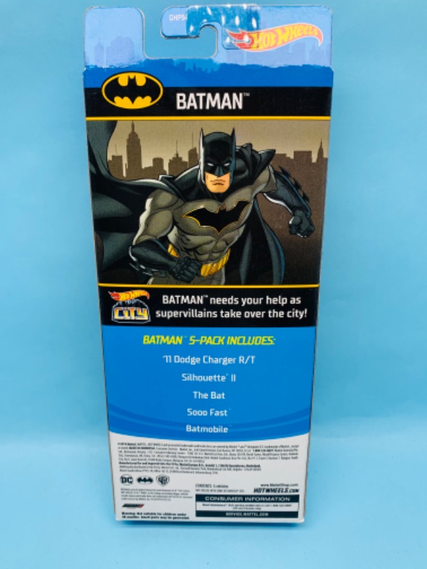 Photo 2 of 278654…hot wheels Batman die cast cars in original box 