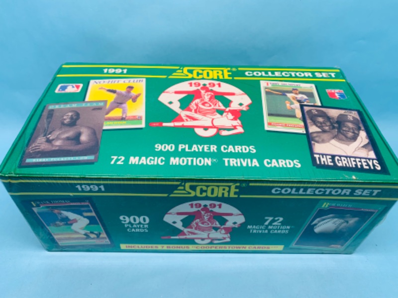 Photo 1 of 278660…sealed 1991 score 900 player card collector set 