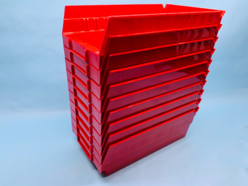 Photo 3 of 278674… 10 stackable storage bins 