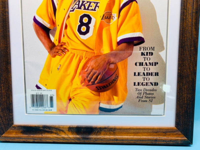 Photo 3 of 278685…framed sports illustrated magazine featuring Kobe Bryant 