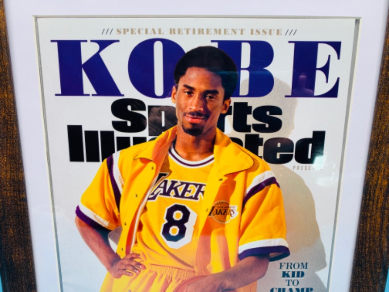 Photo 2 of 278685…framed sports illustrated magazine featuring Kobe Bryant 