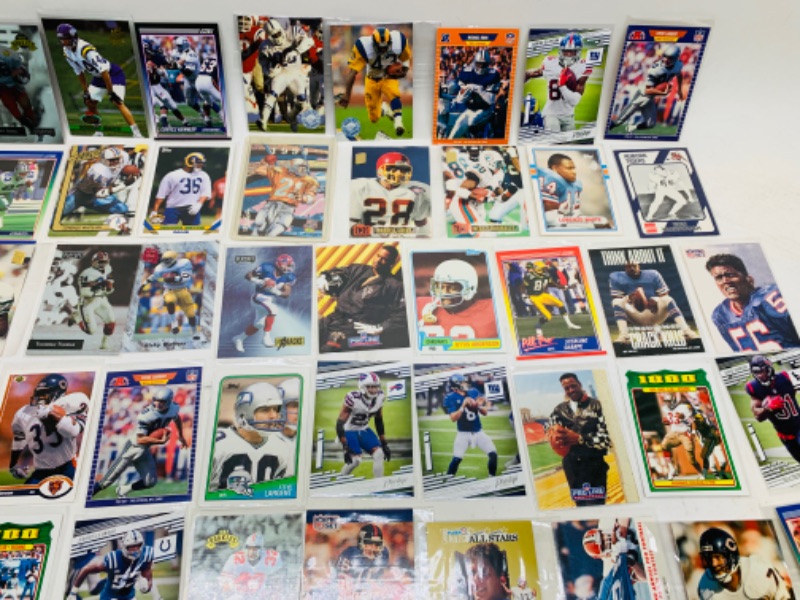 Photo 5 of 278694…60 nfl football trading cards in plastic sleeves 