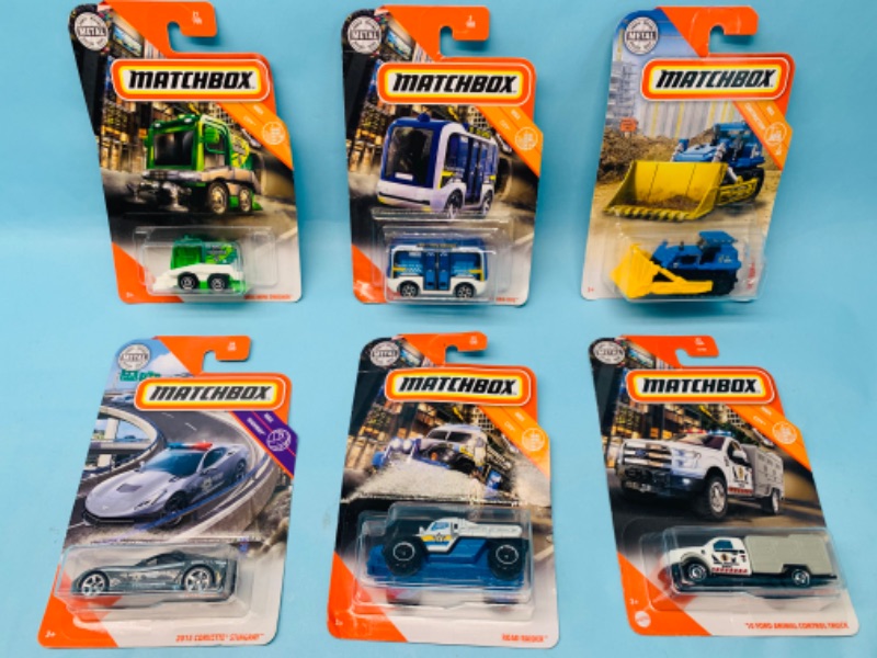 Photo 1 of 278744…6 matchbox die cast cars in original packages 