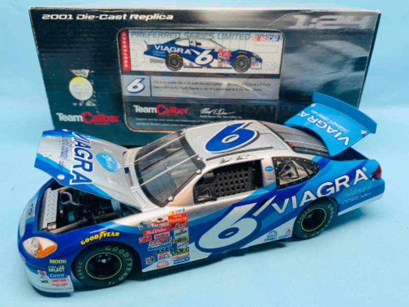 Photo 1 of 278819…team caliber 1:24 scale die cast nascar in original box 