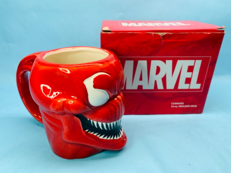 Photo 1 of 278842…marvel carnage mug in box