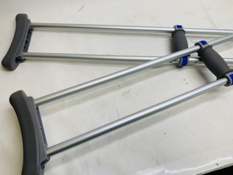 Photo 1 of 278874…pair of adjustable crutches- great shape 