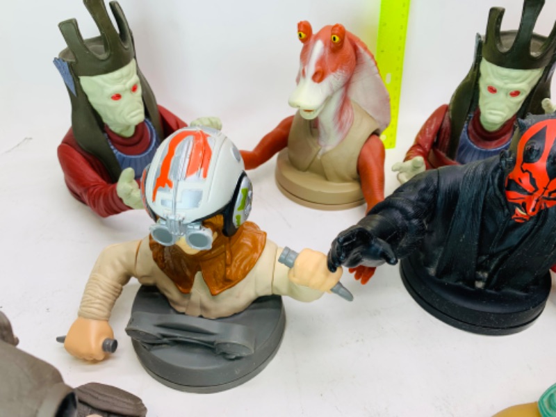 Photo 5 of 278903…8 vintage Star Wars episode I fast food cup toppers 