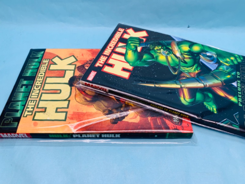 Photo 1 of 278911…2 hulk paperbacks- planet hulk and prelude to planet hulk novel books in plastic sleeves 