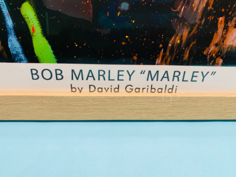 Photo 2 of 278919…21 x 14 framed Bob Marley print by David Garibaldi 