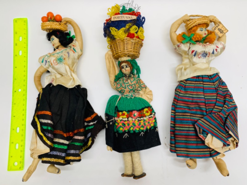 Photo 1 of 278948…vintage/antique handmade dolls - Layna made in Spain 