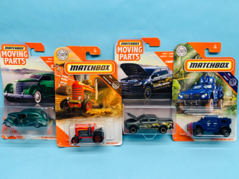 Photo 1 of 279031…4 matchbox die cast cars in original packages 