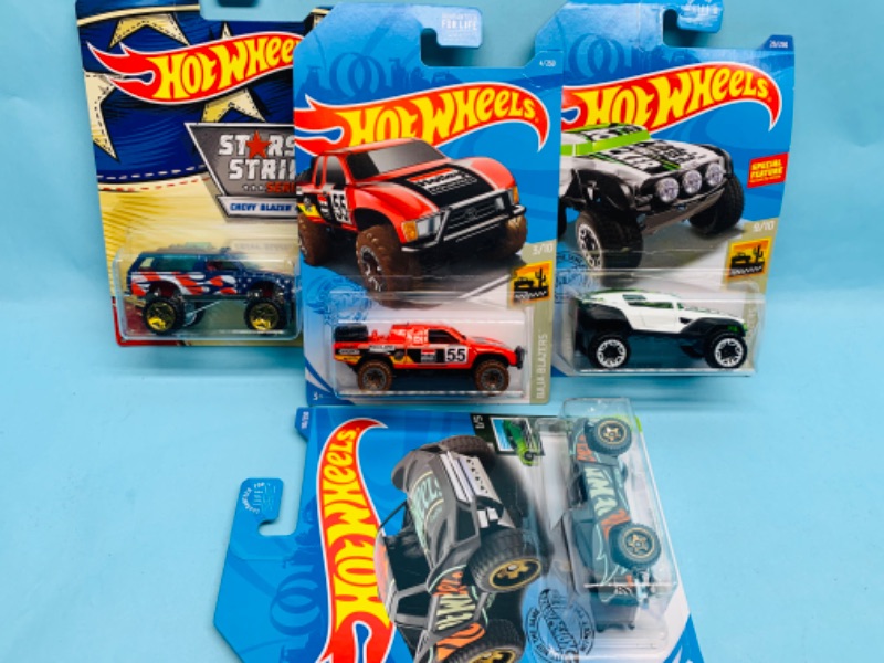 Photo 1 of 279032…4 hot wheels die cast trucks in original packages 