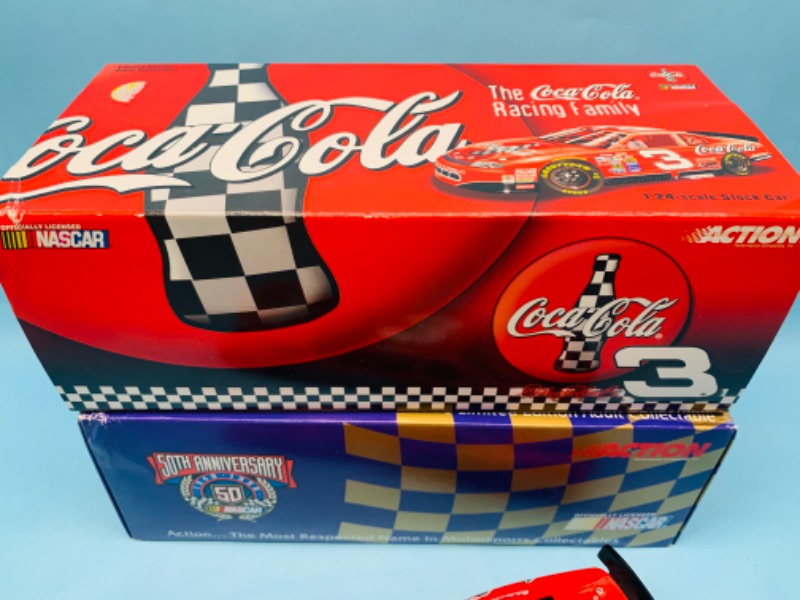 Photo 3 of 279067…large 8” action Dale Earnhardt Coca Cola die cast limited edition car in original box 