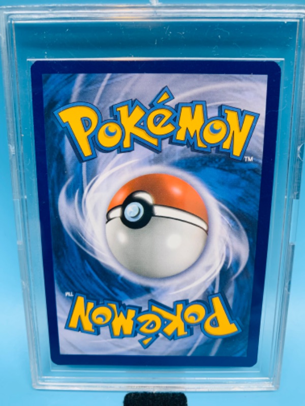 Photo 2 of 279080…Pokémon charmander holo card 4/18 in hard plastic case 