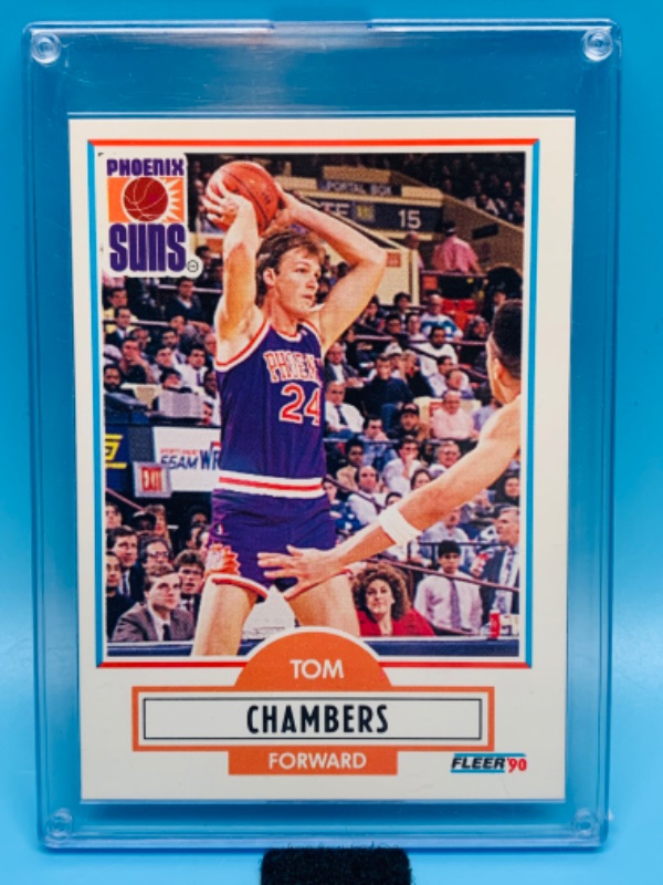 Photo 1 of 279086…fleer Tom chambers card 146 in hard plastic case 