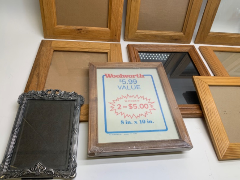 Photo 3 of 279099…12 used picture frames 