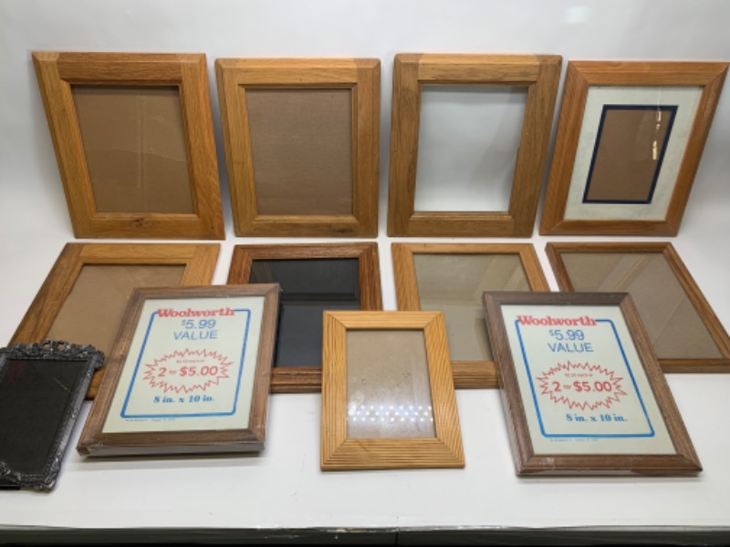 Photo 1 of 279099…12 used picture frames 