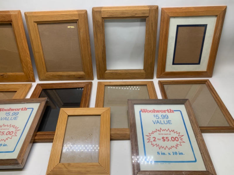 Photo 2 of 279099…12 used picture frames 