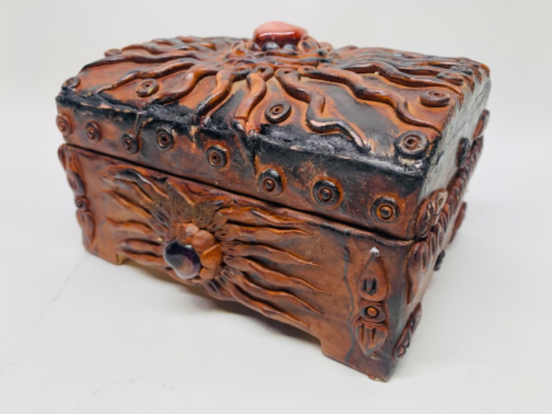 Photo 3 of 279103…7 inch decorative wood box made in Gautama 