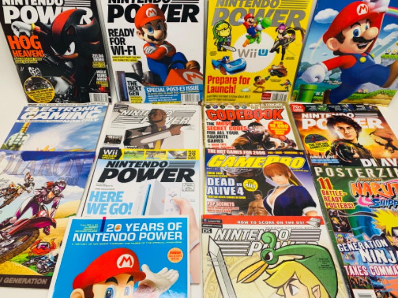 Photo 2 of 279120…14 Nintendo/ gamer magazines 