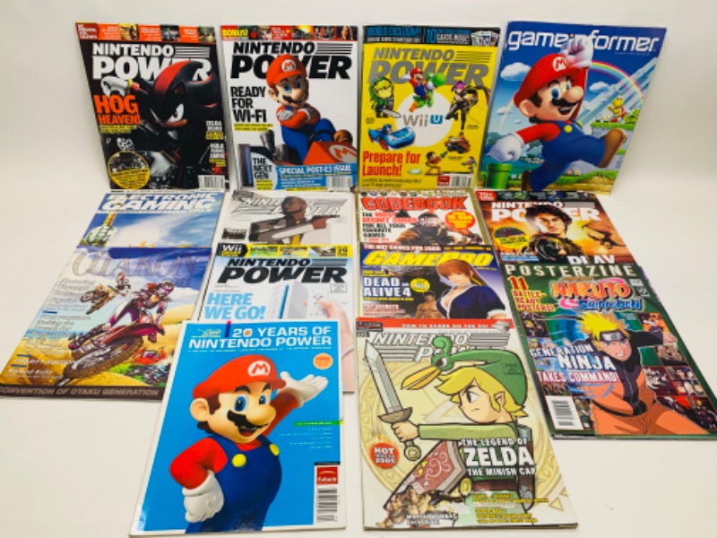 Photo 1 of 279120…14 Nintendo/ gamer magazines 