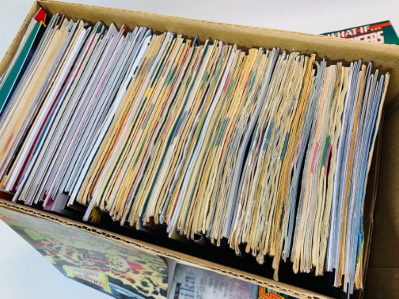 Photo 2 of 279147…130+ misc unsleeved comics in comic box 