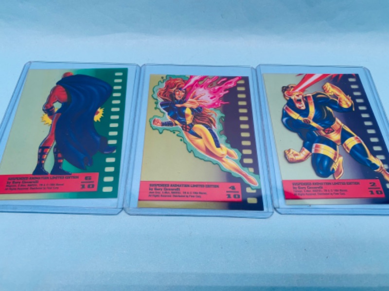 Photo 2 of 279228…marvel suspended animation limited edition cards in hard plastic sleeves 