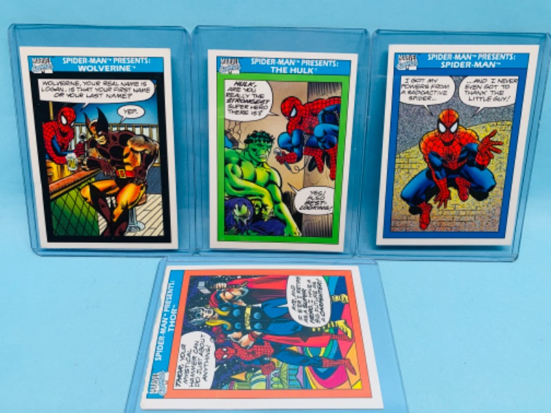 Photo 1 of 279232…4 marvel comics 1990 in hard plastic sleeves 