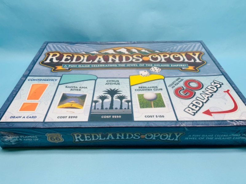 Photo 2 of 279320…sealed monopoly redlandsopoly board game 