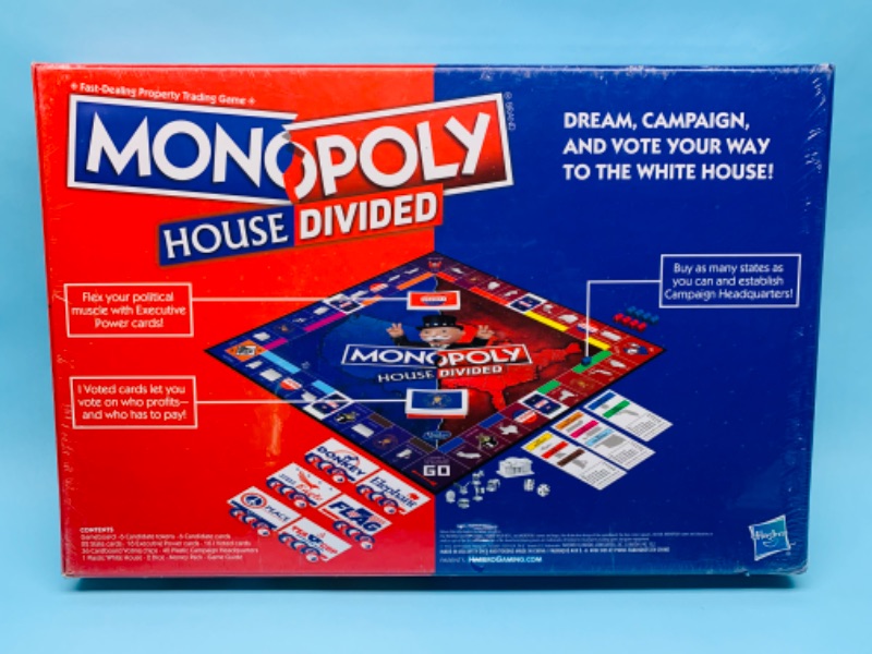 Photo 2 of 279324…sealed monopoly house divided board game 