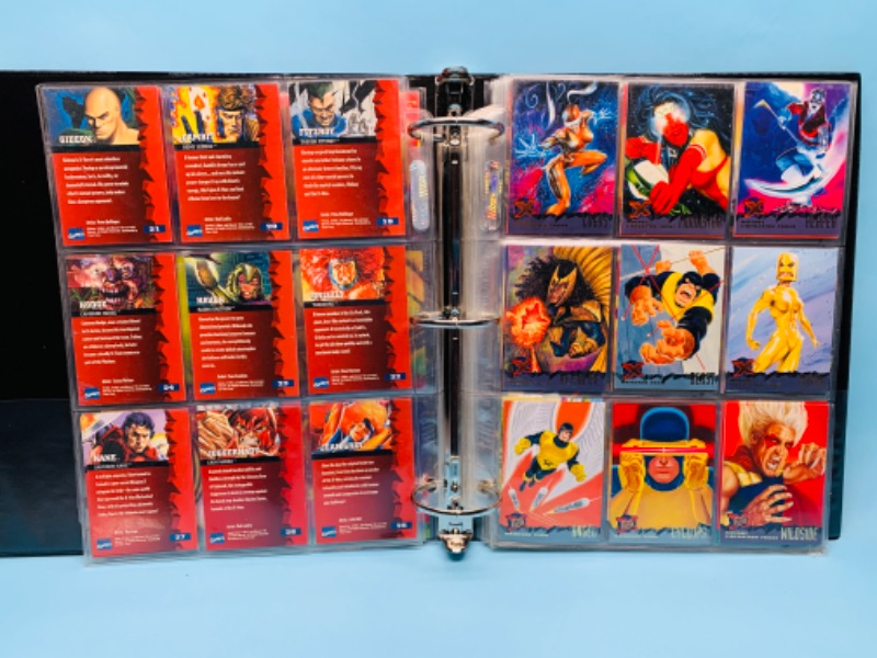 Photo 2 of 279386…108 marvel trading cards in binder- not all pages are photographed 