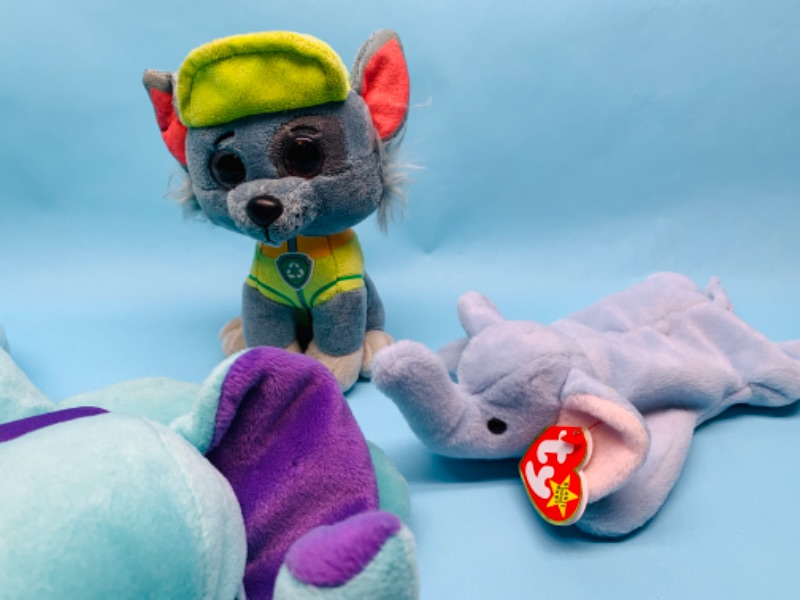 Photo 2 of 279410…3 ty beanie babies- 1 is Xlarge 