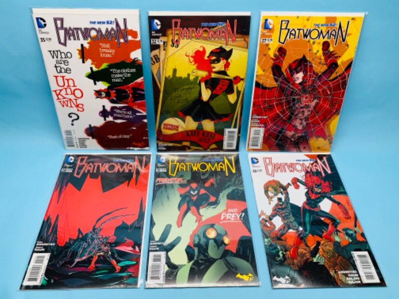 Photo 1 of 279411…6 batwoman comics in plastic sleeves 