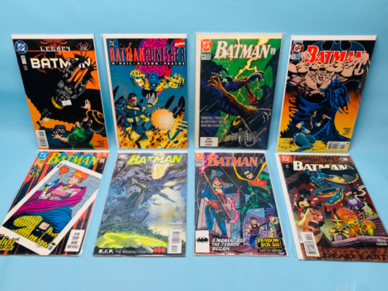 Photo 1 of 279414… 8 Batman comics in plastic sleeves 