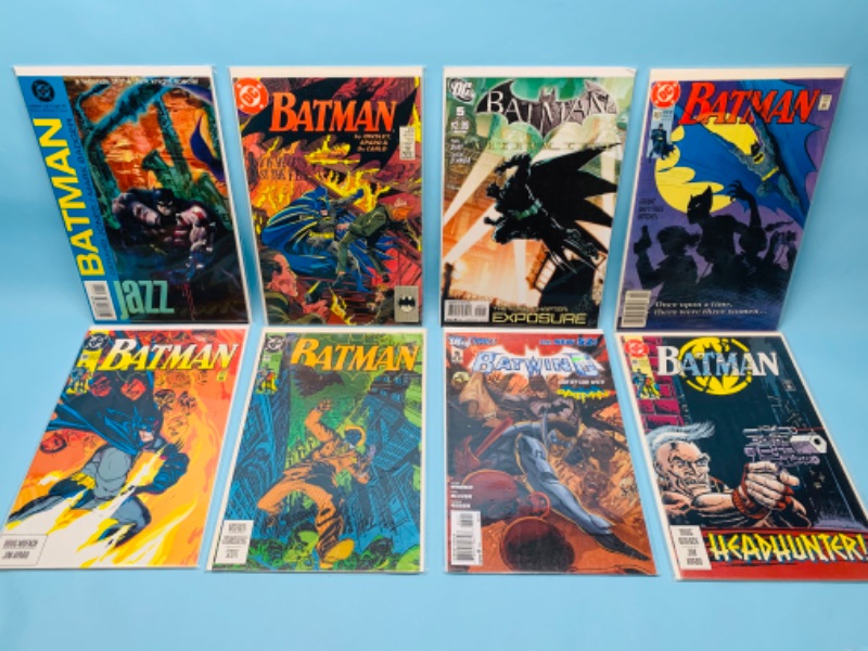 Photo 1 of 279415… 8 Batman comics in plastic sleeves 