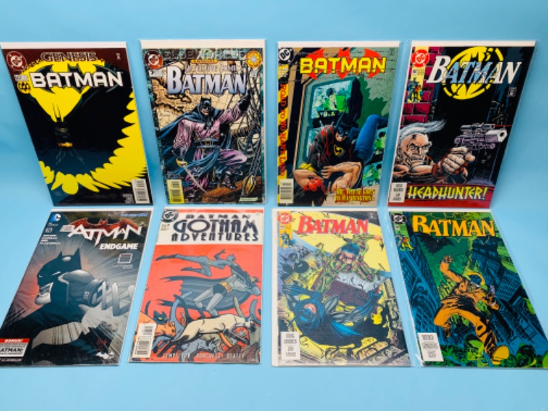 Photo 1 of 279416…8 Batman comics in plastic sleeves 