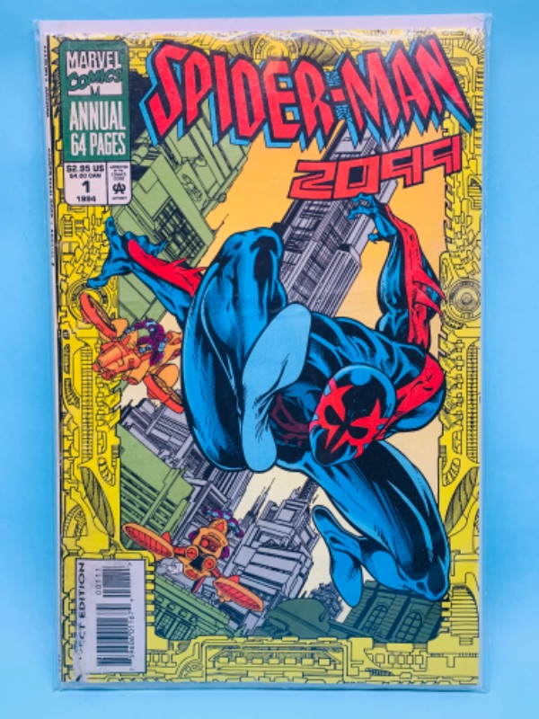 Photo 1 of 279453…Spider-Man 2099 annual comic 1 in plastic sleeve 