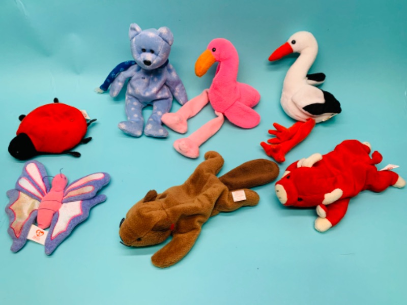 Photo 1 of 279518…7 ty beanie babies- no tags
