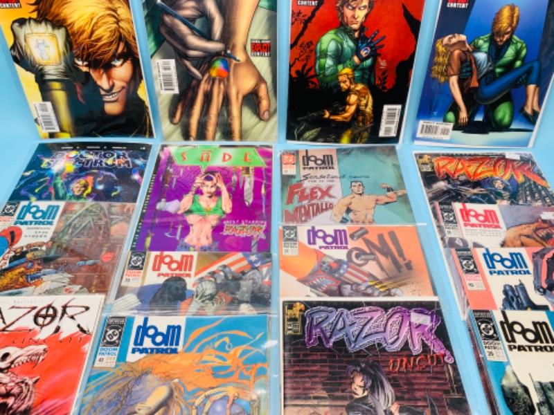 Photo 2 of 279540…adults only- 17 comics with adult content in plastic sleeves 