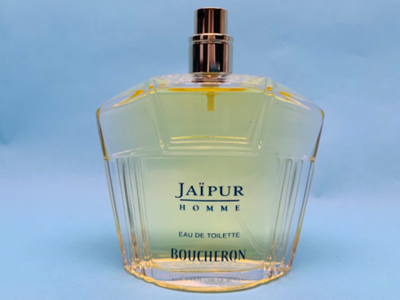 Photo 1 of 279670…Jaipur Homme boucheron mens cologne 3.3 oz slightly used- no lid