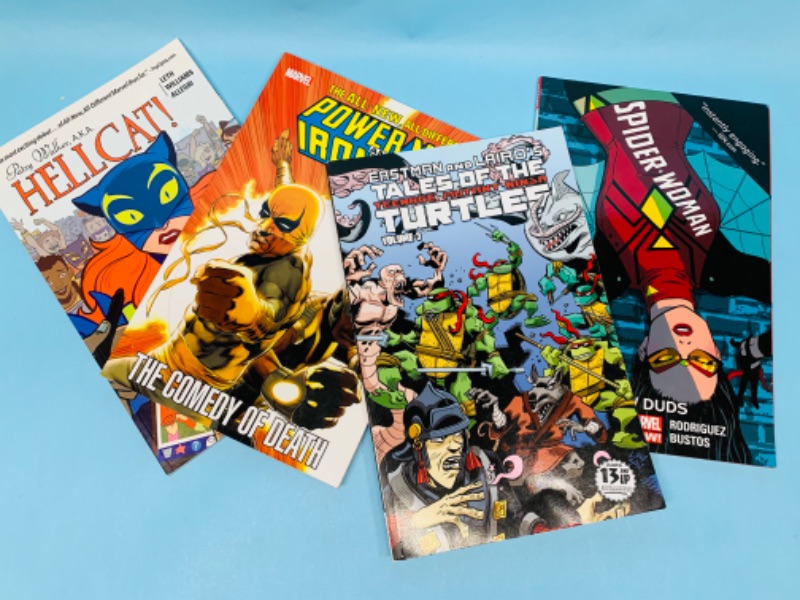 Photo 1 of 279701…4 comic paperback novels 