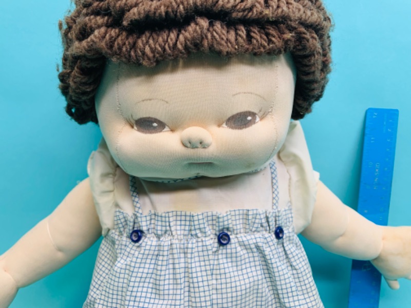 Photo 3 of 279710…vintage stuffed baby doll - has stains from age 