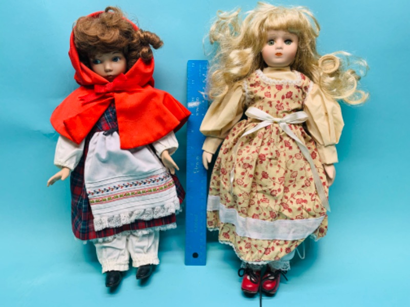 Photo 1 of 279714…2 vintage porcelain dolls 