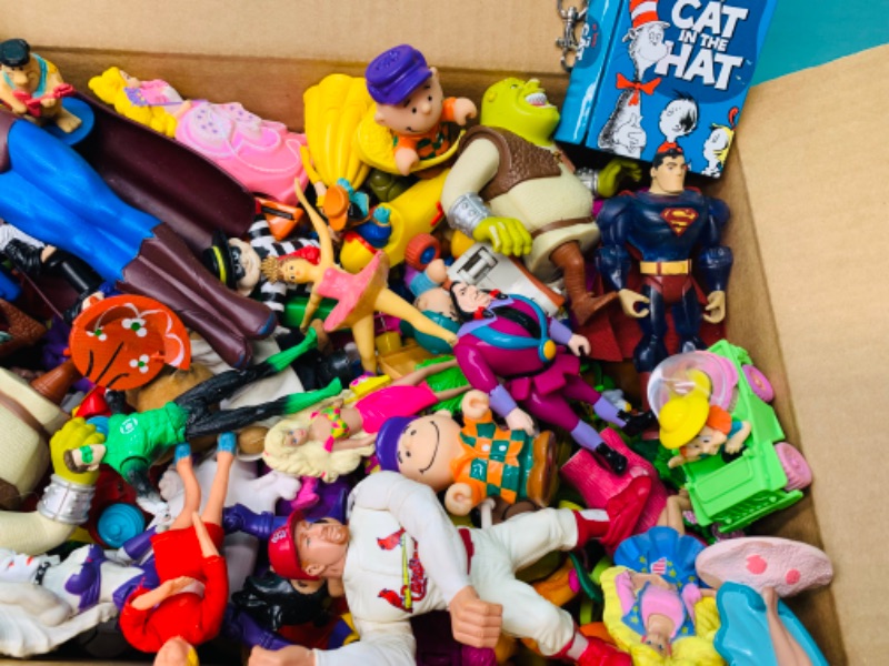 Photo 2 of 279721…180+ Mostly vintage McDonald’s happy meal toys in 16 x 10 x 8 box 