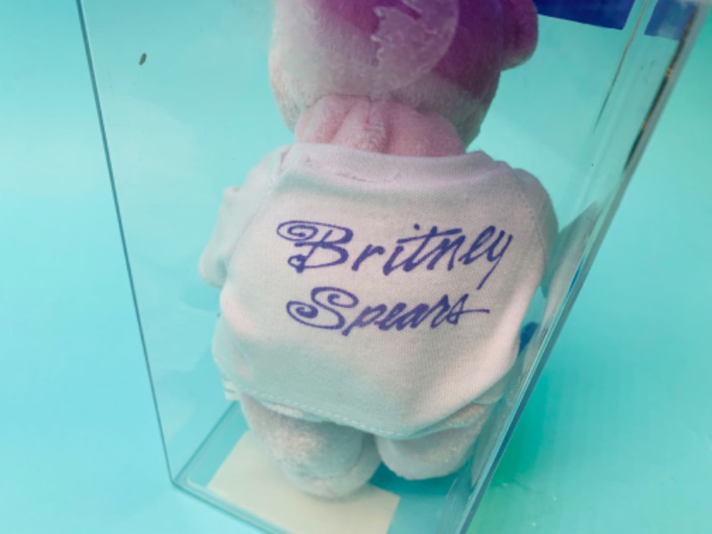 Photo 2 of 279726…Britney spears limited edition bean bear in display case 