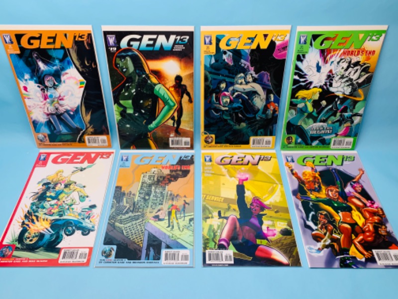 Photo 1 of 279771…8 gen 13 Comics in plastic sleeves