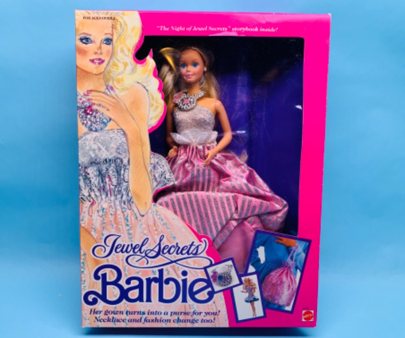 Photo 1 of 279772…vintage 1986 jewel secrets Barbie doll in original box 