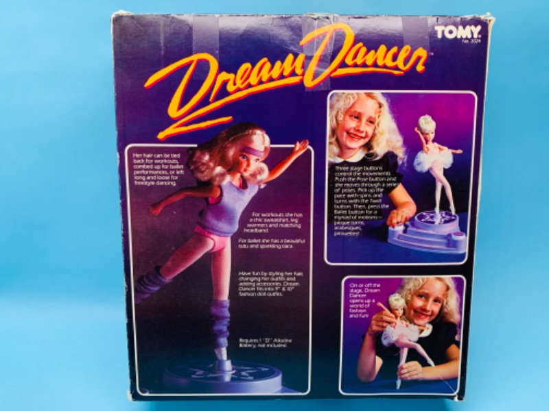 Photo 2 of 279774…vintage 1984 tomy corp. dream dancer doll in original box