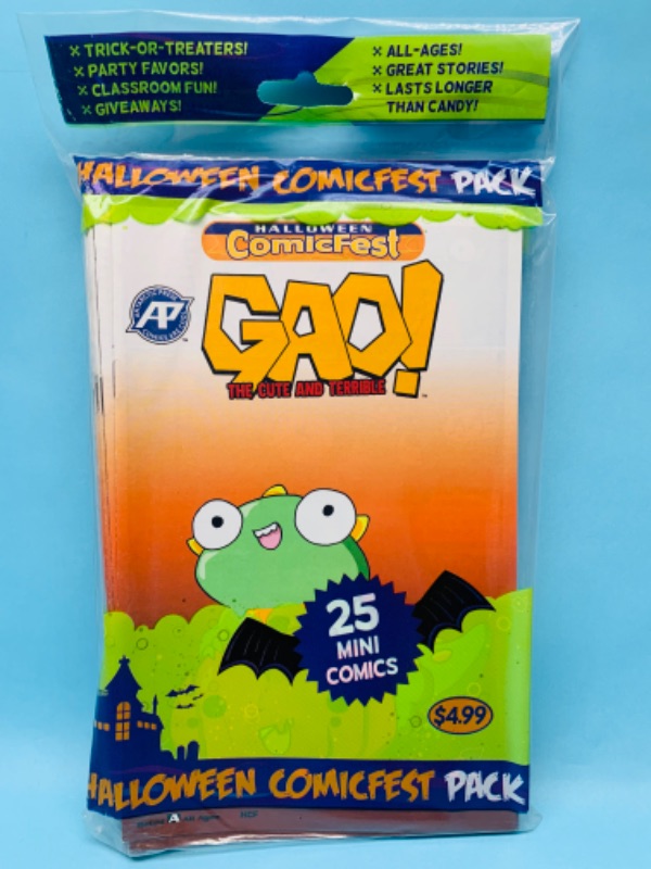 Photo 1 of 279785…sealed comicfest GAO 25 mini comic pack 