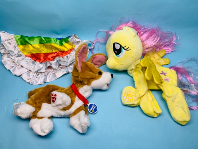 Photo 1 of 279797…2 unstuffed build a bear plushies and a cape